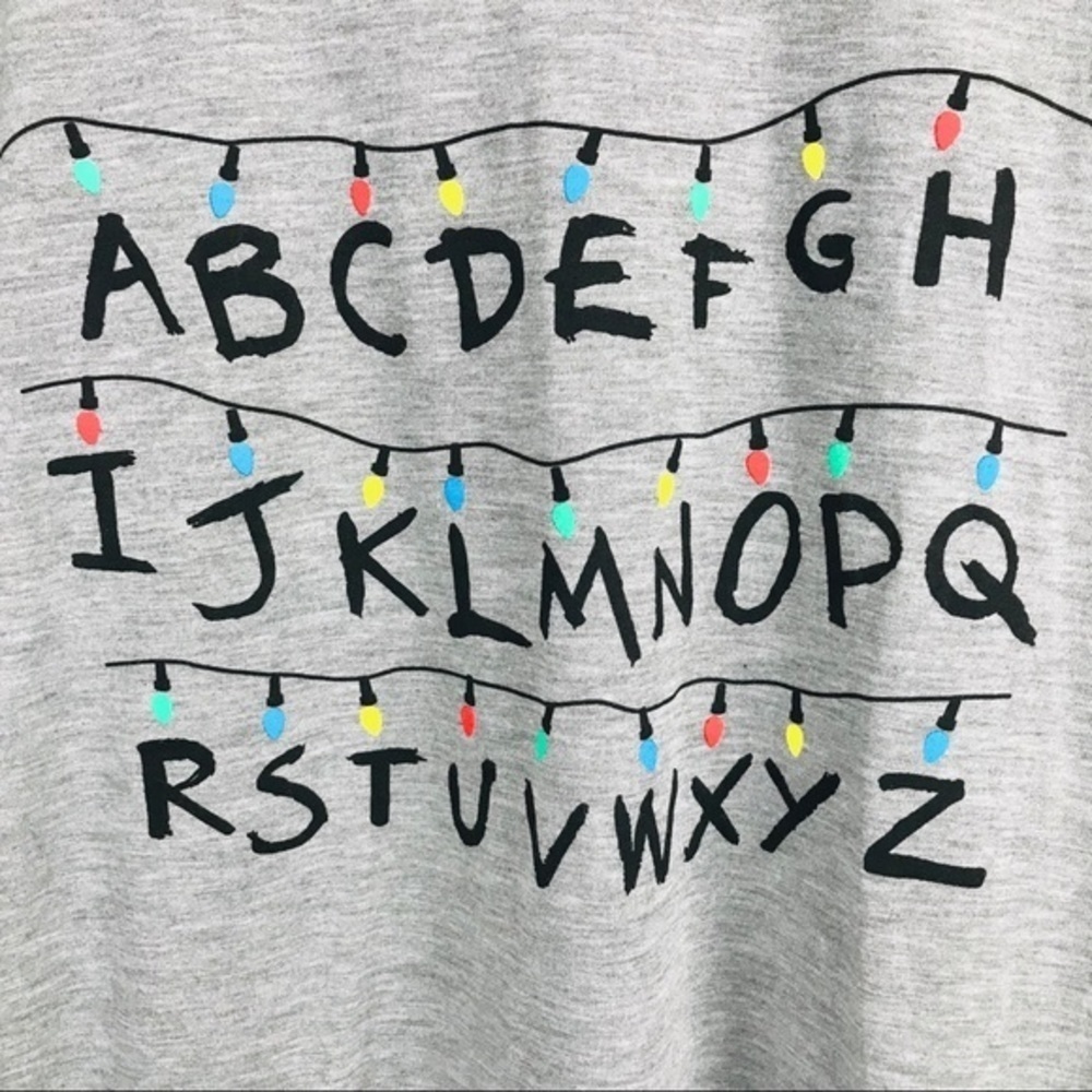 Stranger Things Ringer Tee Christmas - Size Up - Picture 3 of 6